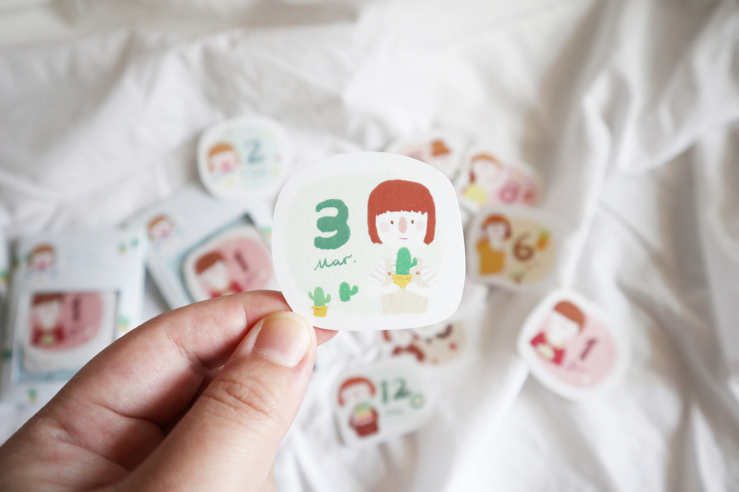 12 Months Sticker Pack