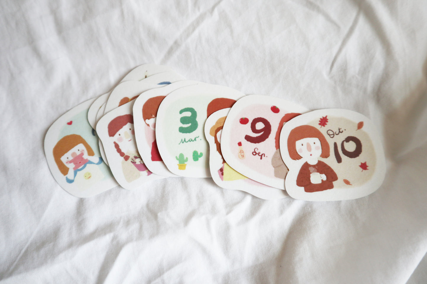 12 Months Sticker Pack