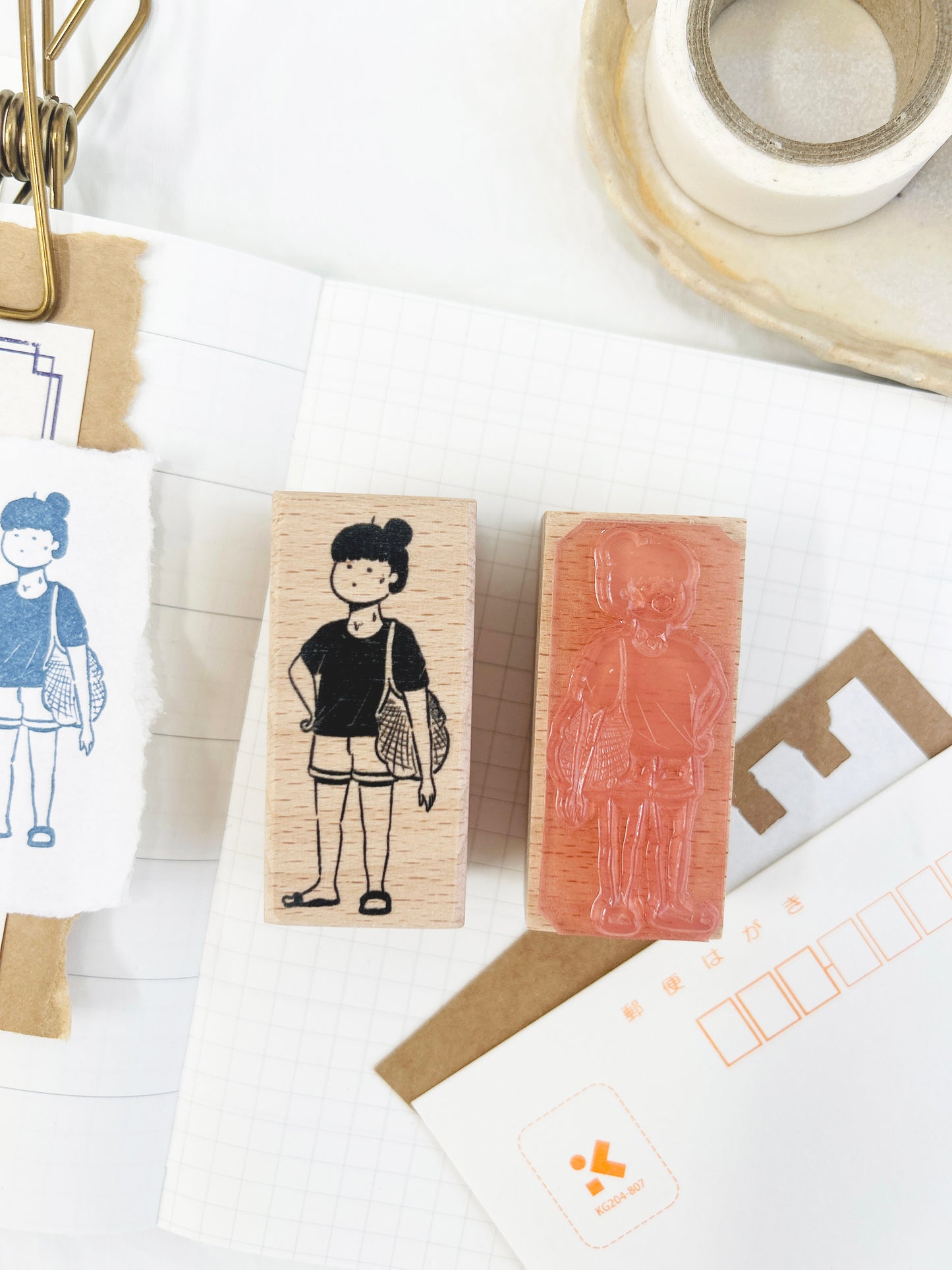 Summer Day Ng Yuk Buy Groceries Stamp