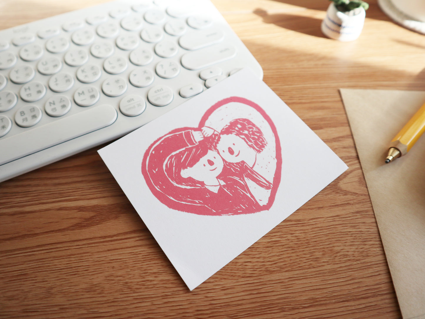 Jesus Loves You Christian Message Card
