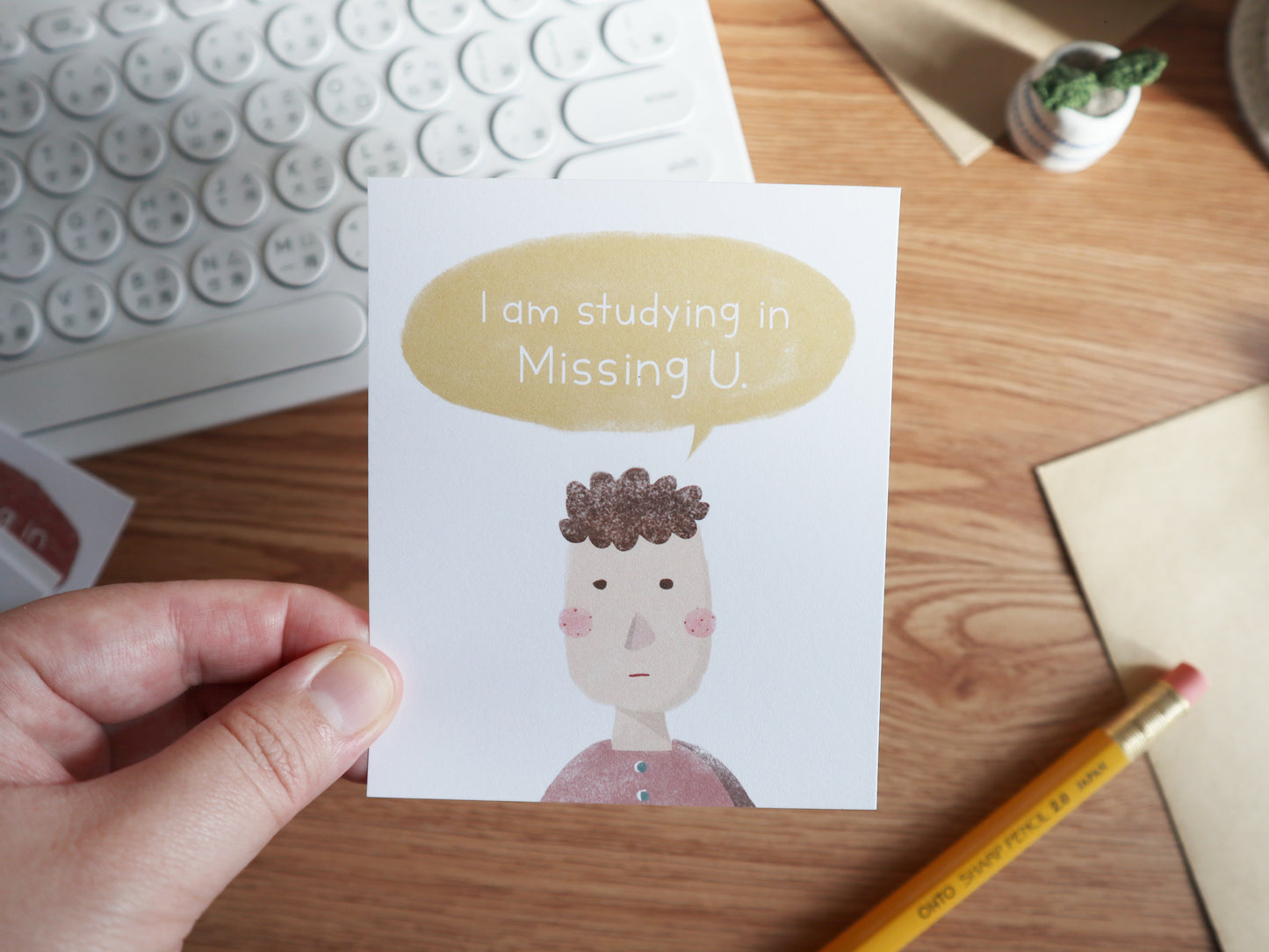 I'm studying in Missing U (Boy Ver.)
