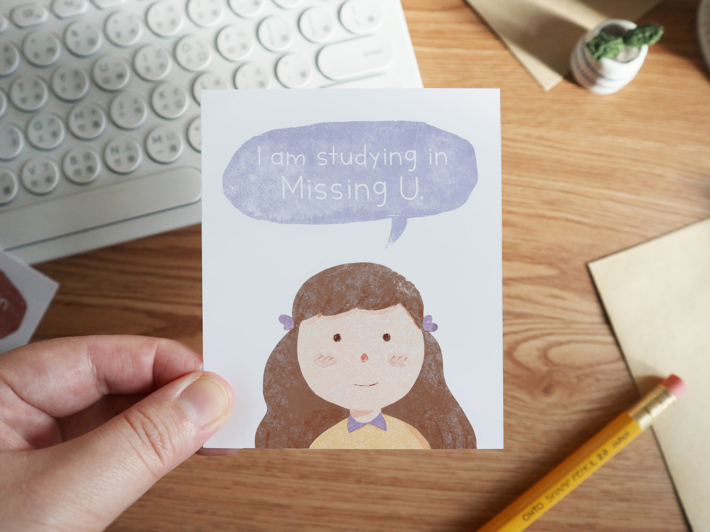 I'm studying in Missing U (Girl Ver.)