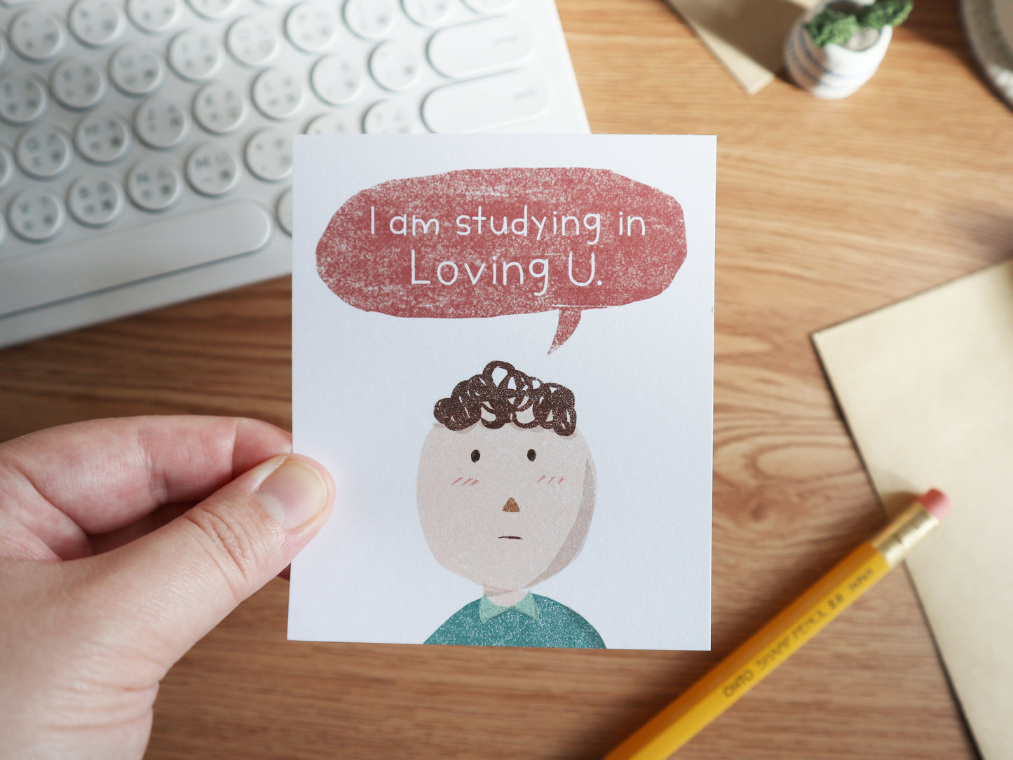 I'm studying in Loving U (Boy Ver.)