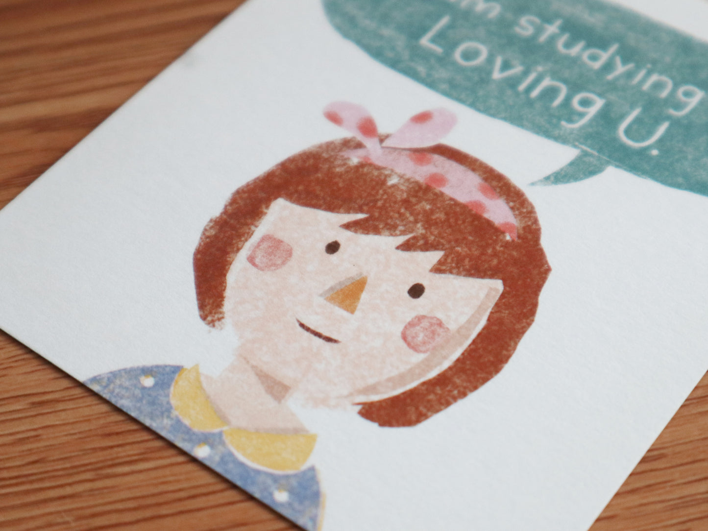 I'm studying in Loving U (Girl Ver.)
