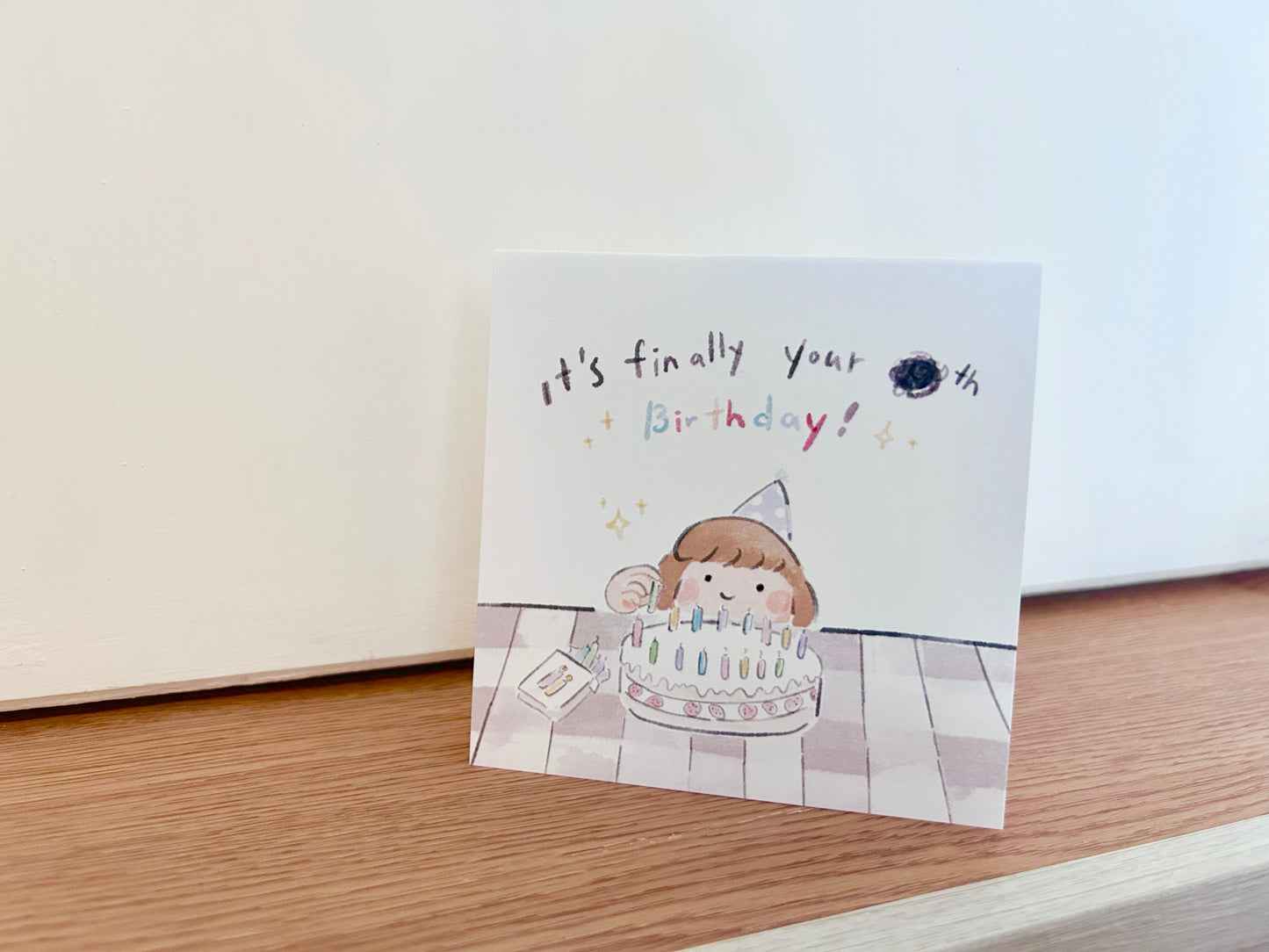 It's Finally Your OOth Birthday! Birthday Card