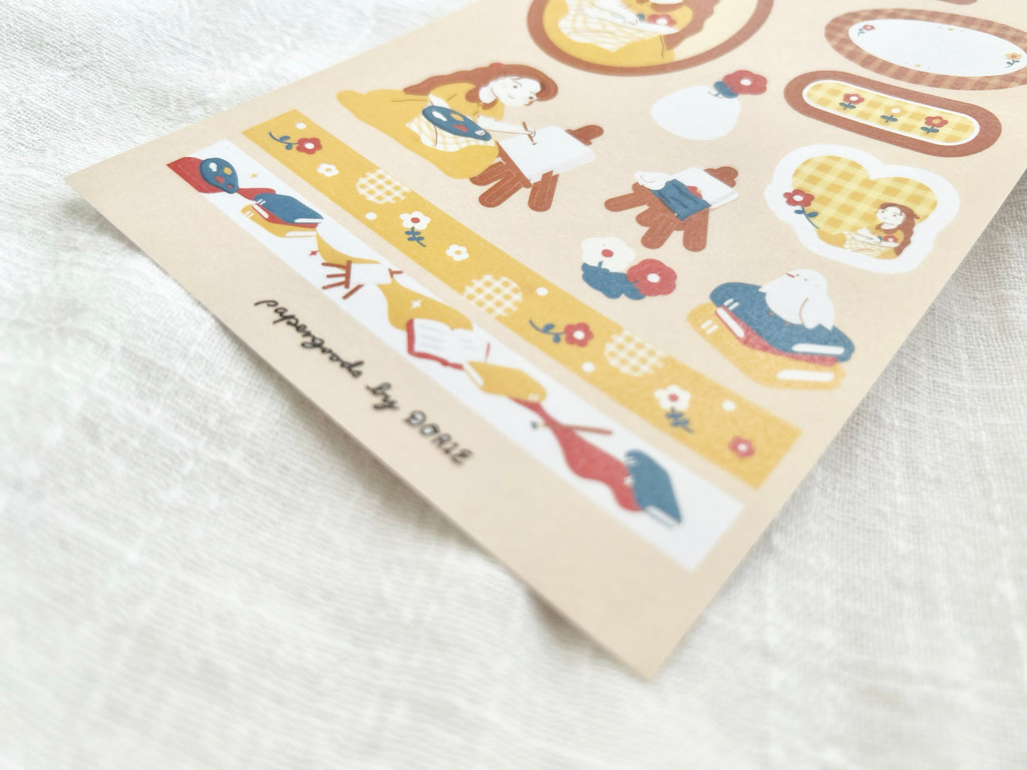 The Painter Sticker Sheet