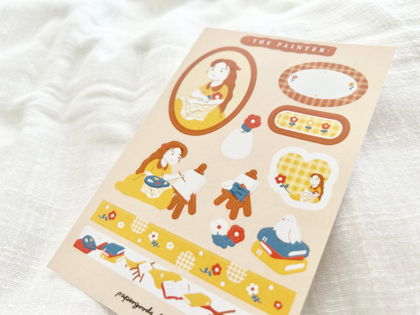 The Painter Sticker Sheet