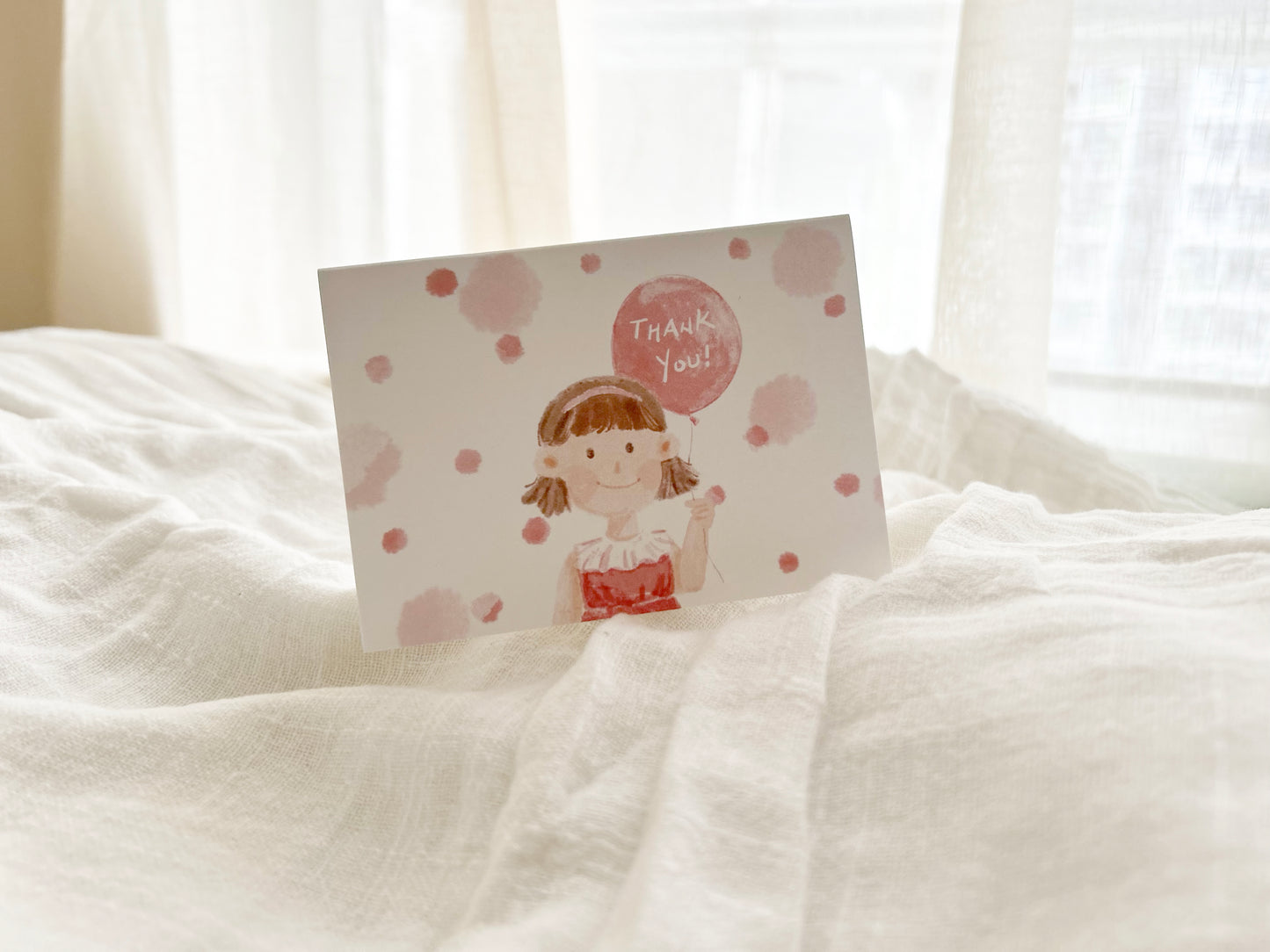 A Simple Thank You Mini Card (Balloon)