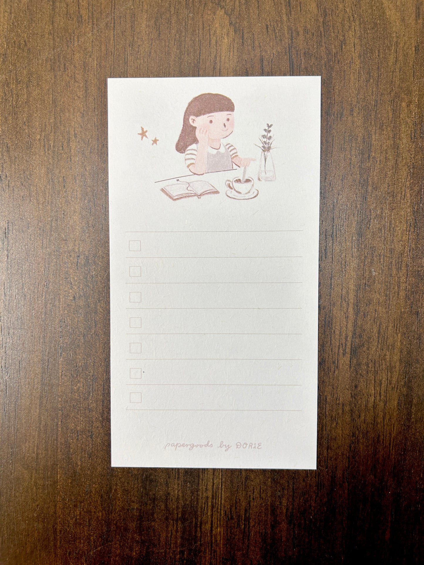 Journaling at a Café Letter and Memo Mix Pack