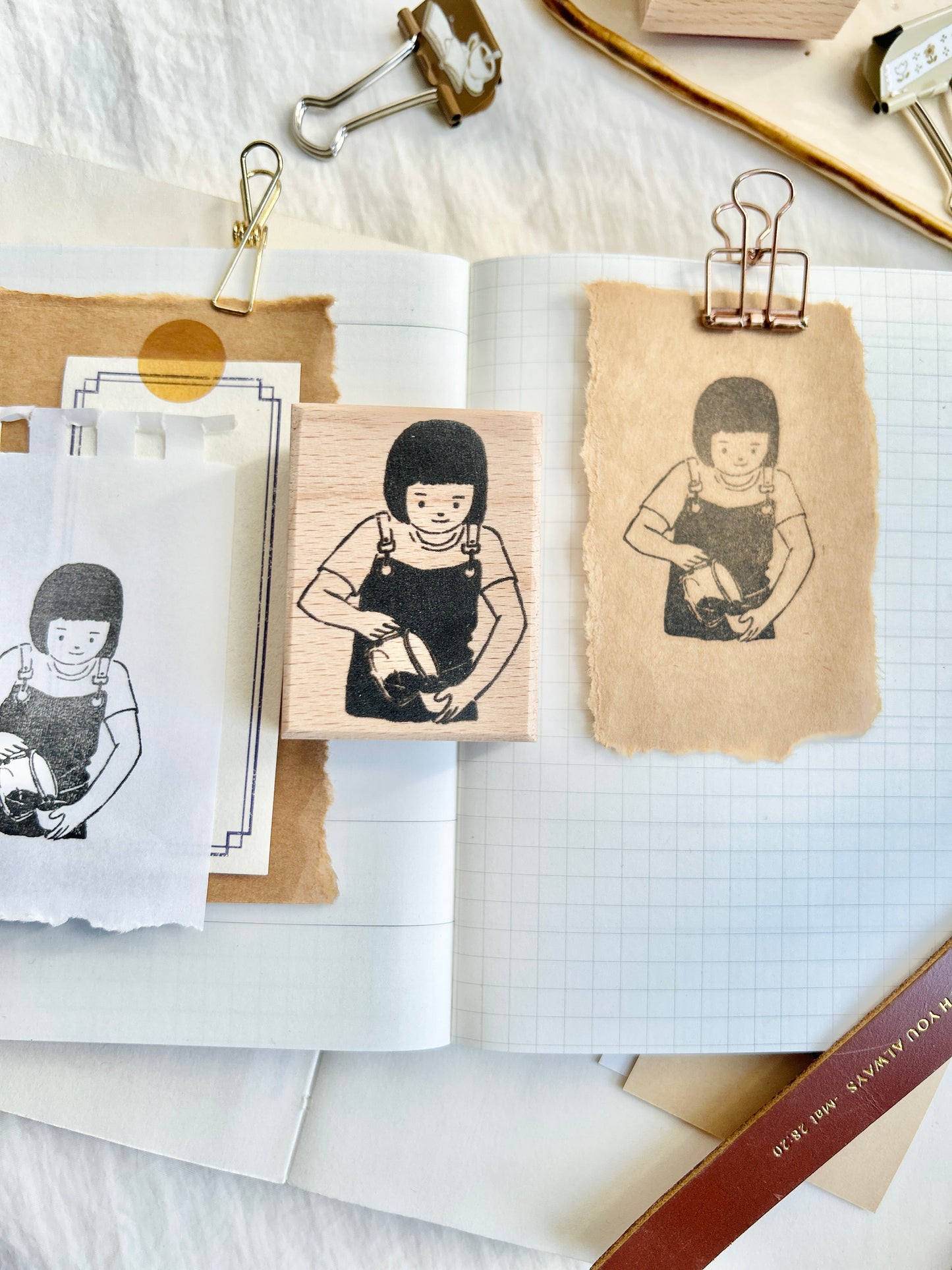 The Barista Stamp (Female ver.)