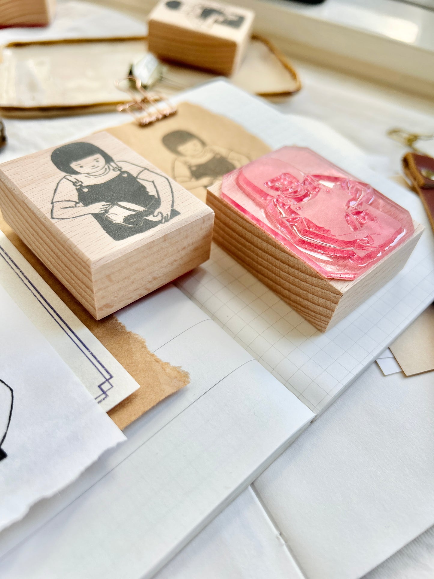 The Barista Stamp (Female ver.)