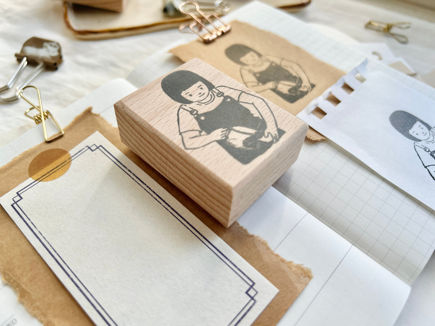 The Barista Stamp (Female ver.)