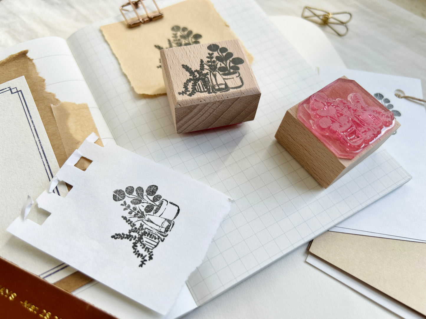 House Plants Stamp