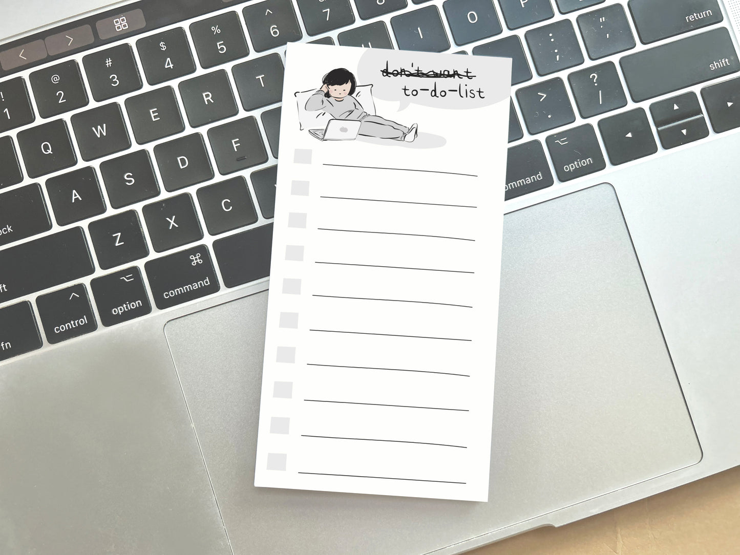 Miss Ng Yuk Don't Want To-Do-List Memo Pad
