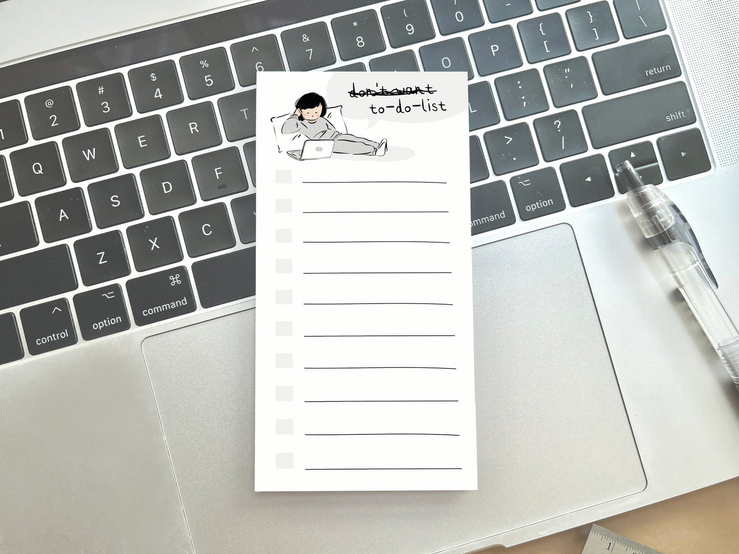 Miss Ng Yuk Don't Want To-Do-List Memo Pad