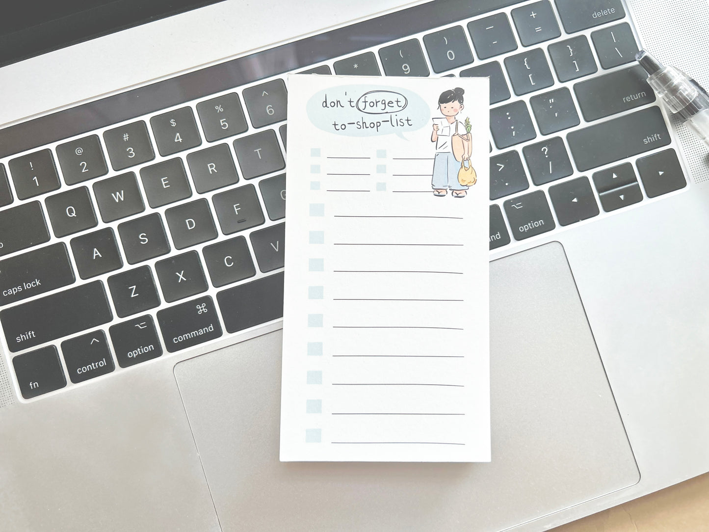 Miss Ng Yuk Don't Forget To-Shop-List Memo Pad