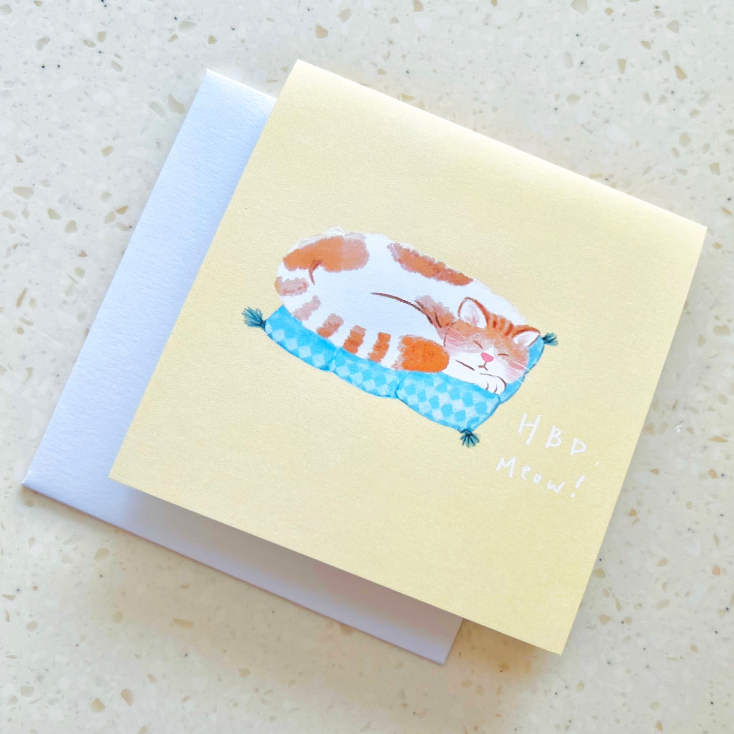 HBD Meow Birthday Card