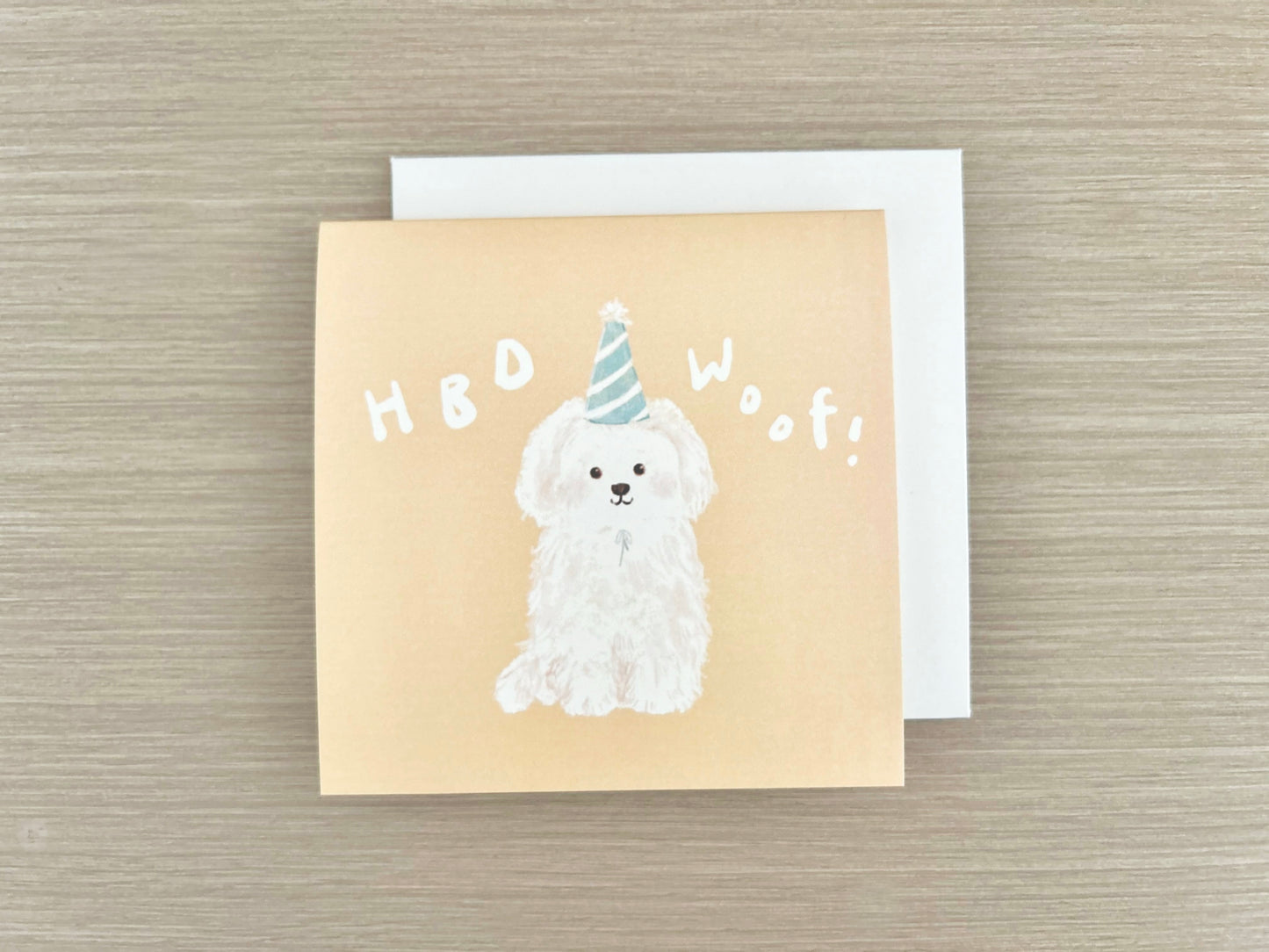 HBD Woof Birthday Card