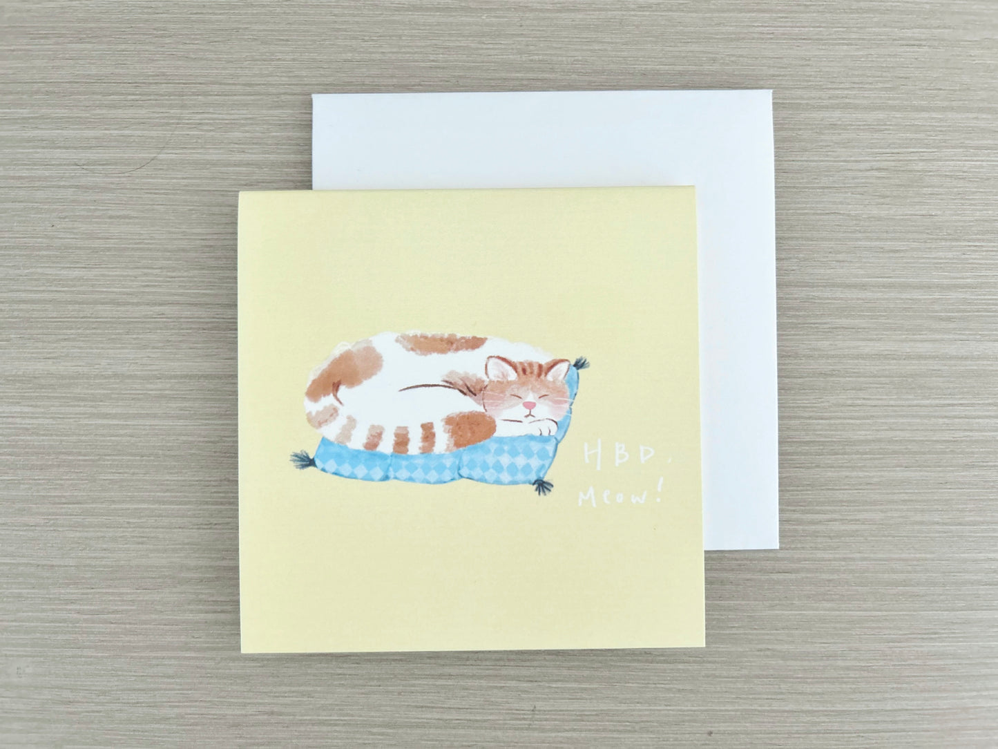 HBD Meow Birthday Card