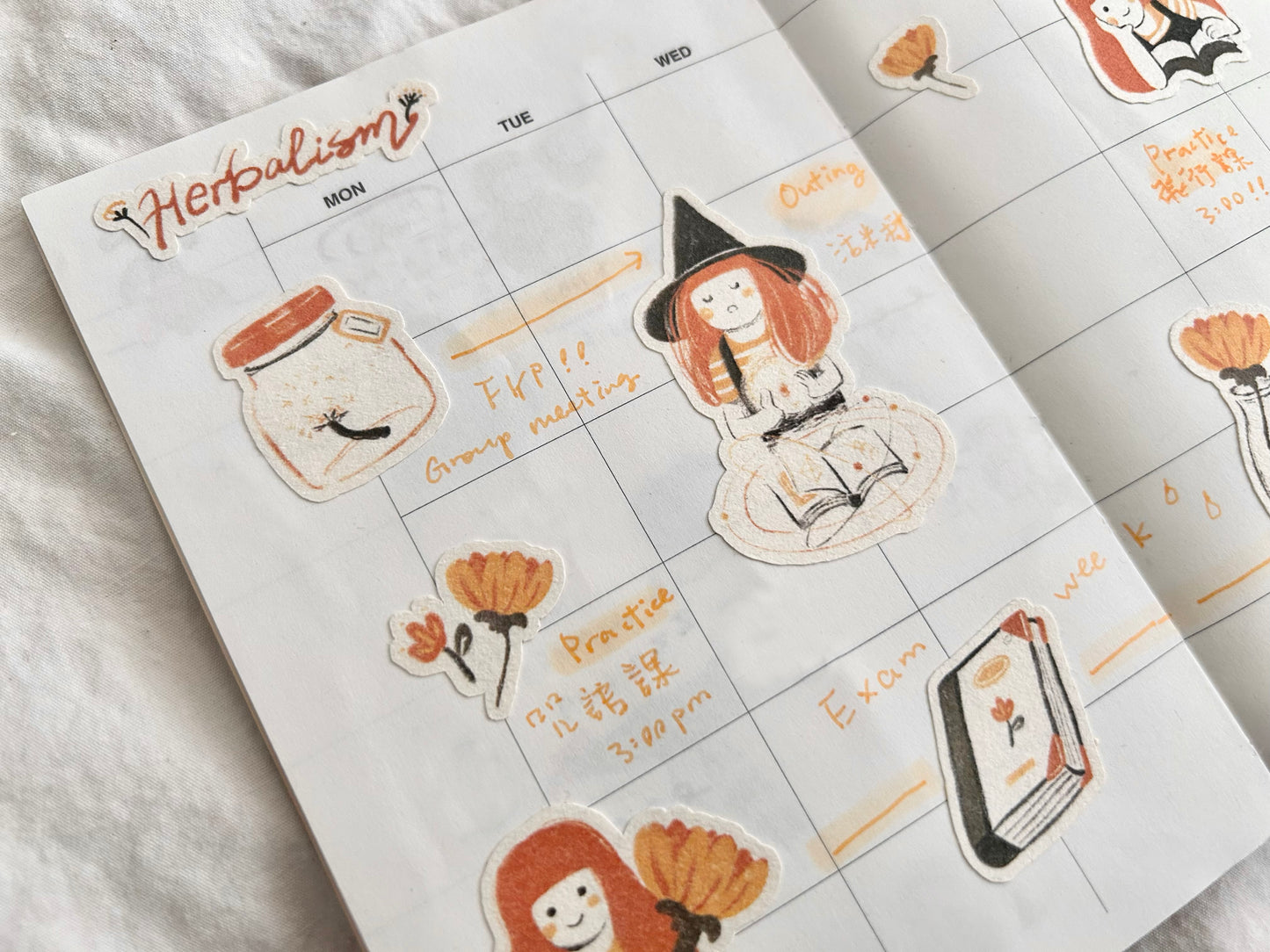 Herbalism Witch Themed Sticker