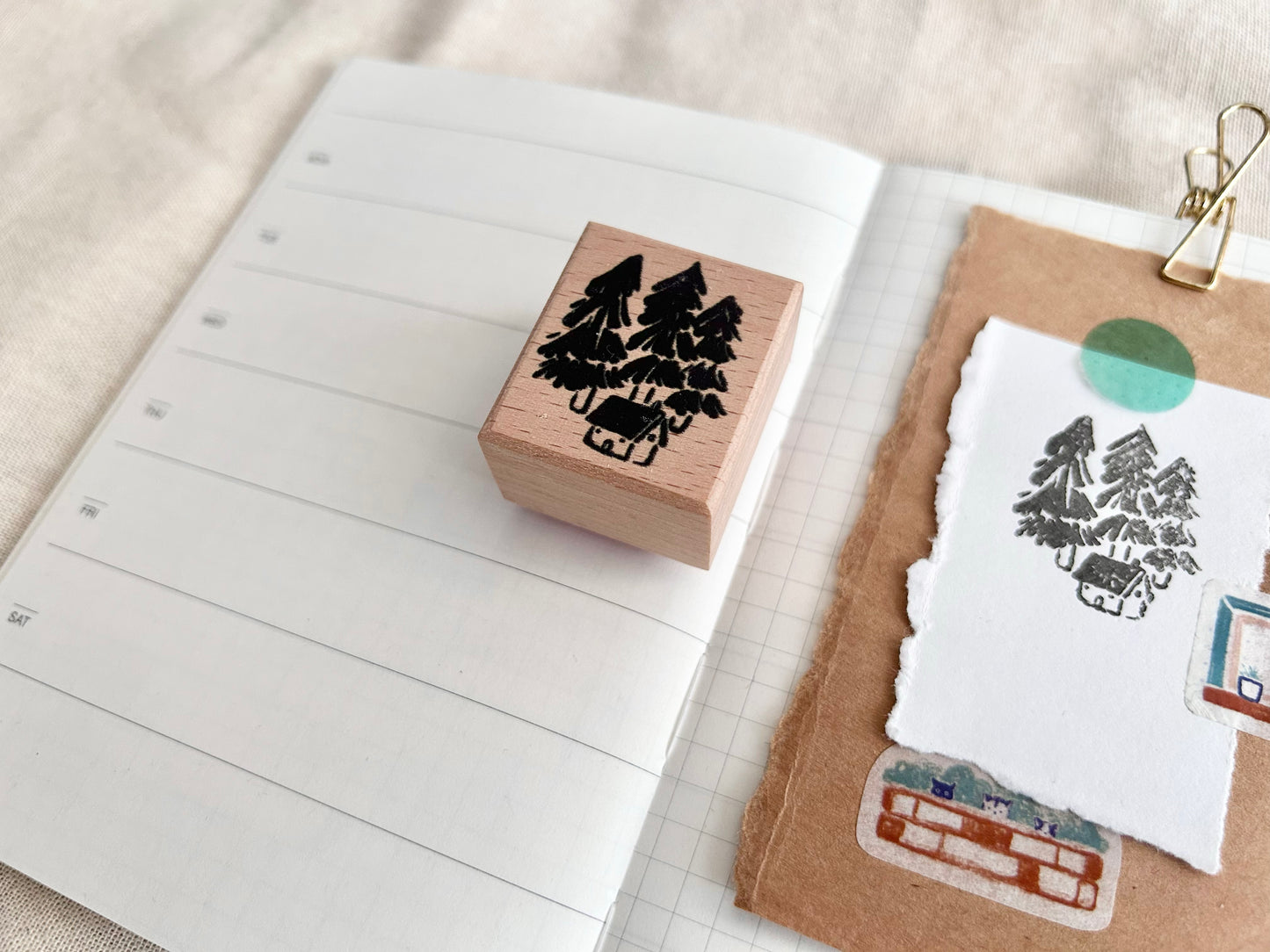Cabin in the Woods Stamp