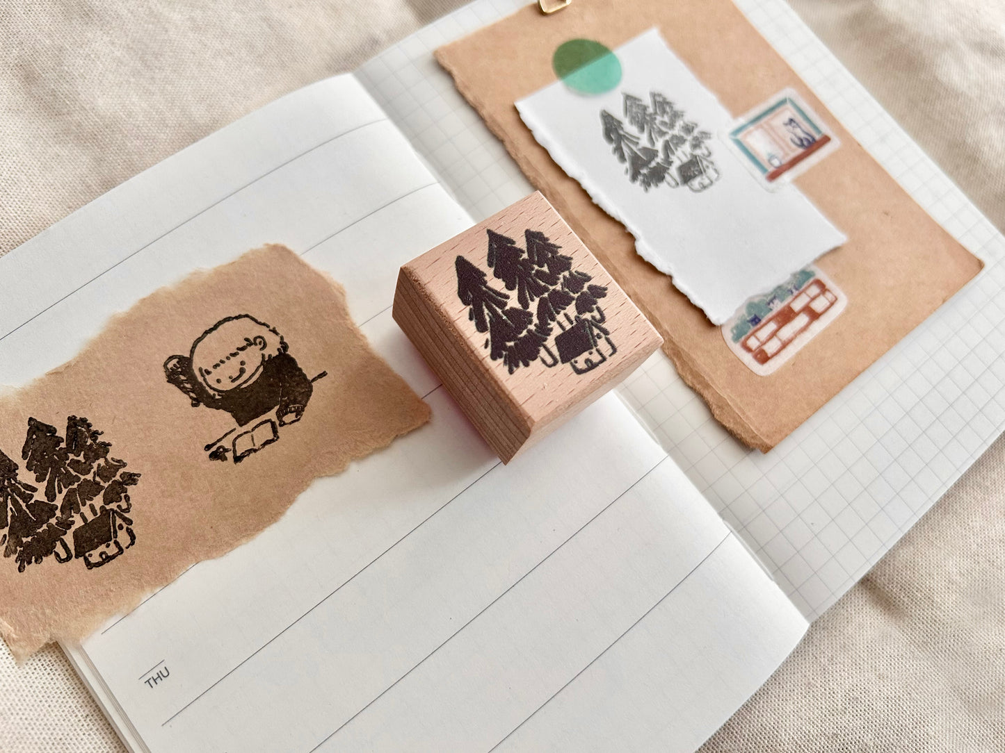Cabin in the Woods Stamp