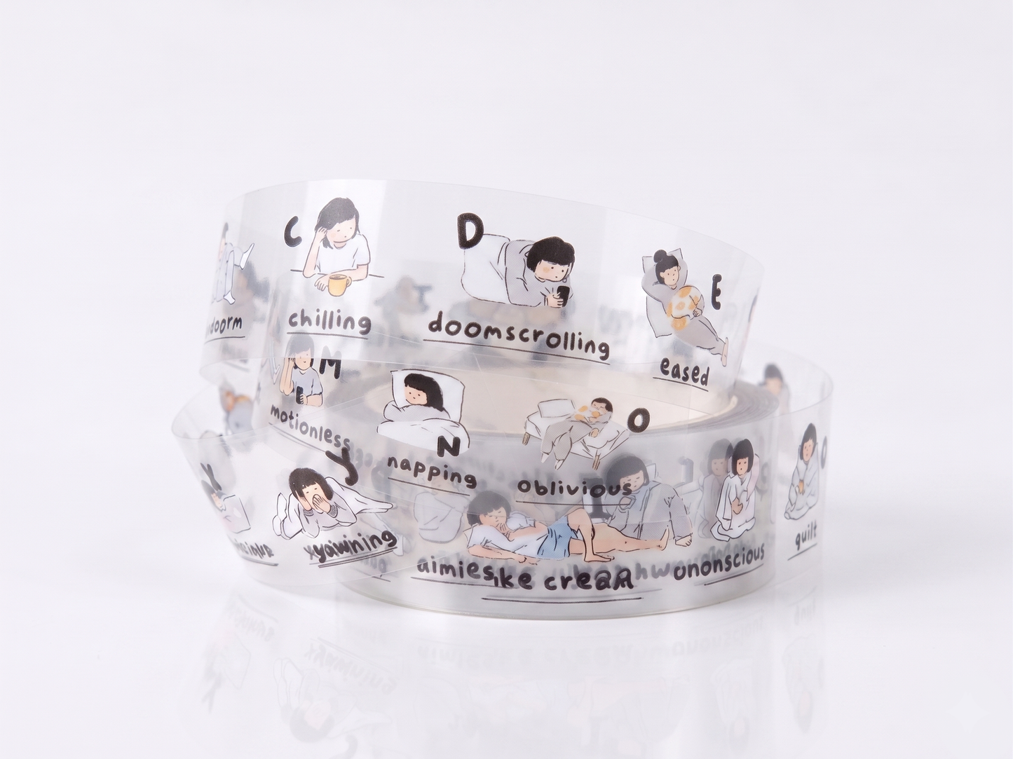 Miss Ng Yuk 26 Stages PET Sticker Tape