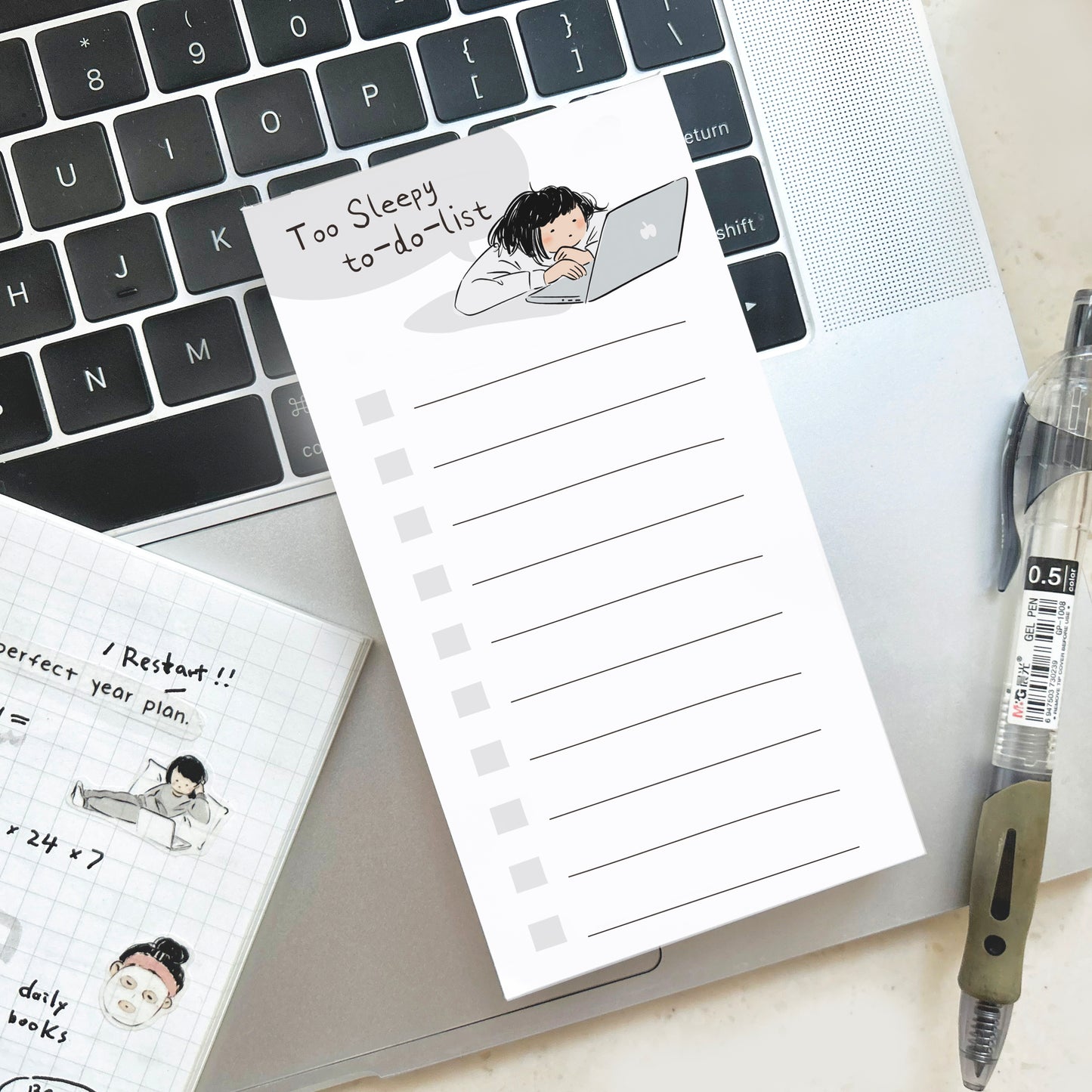 Miss Ng Yuk Too Sleepy To-Do-List Memo Pad