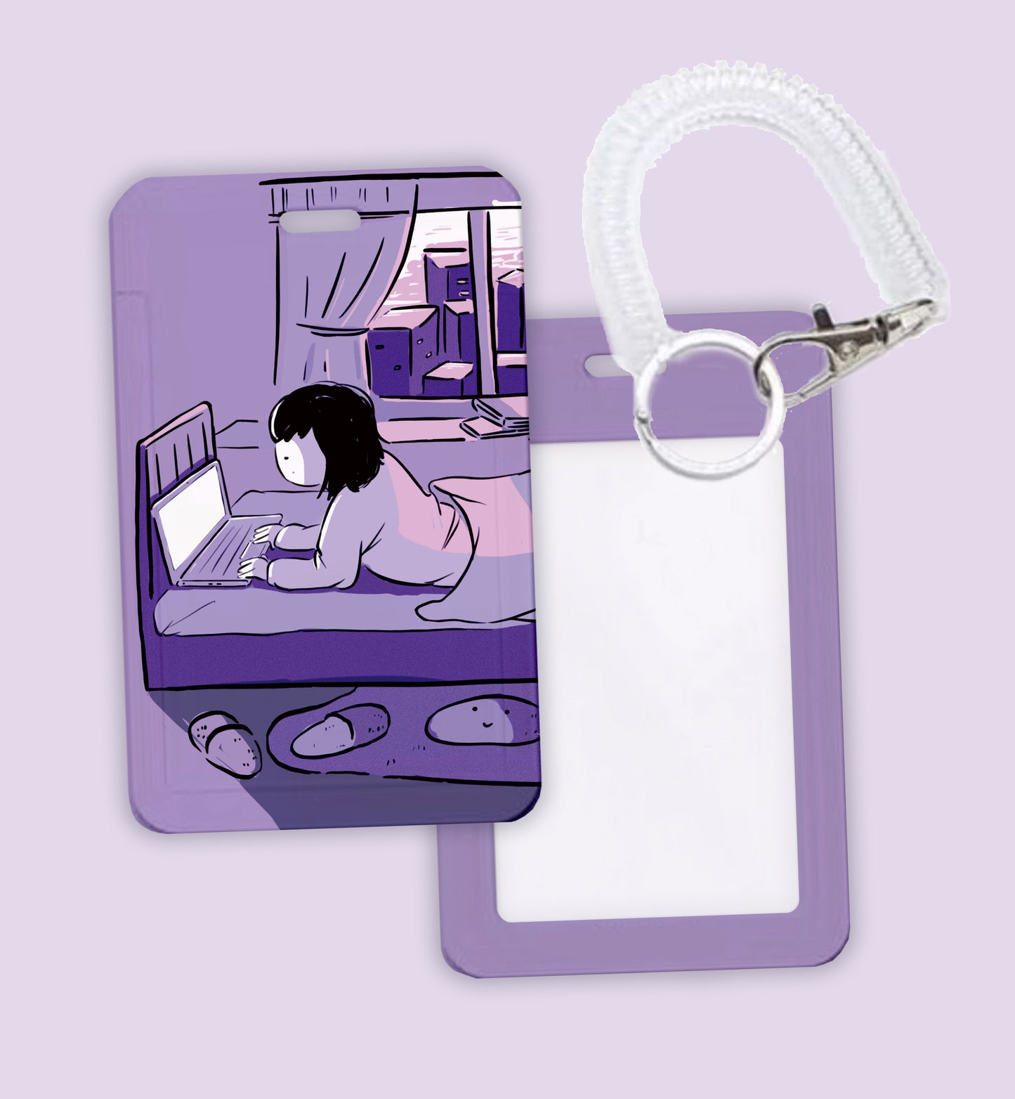 Rot in Peace with my Computer Sliding Badge Holder