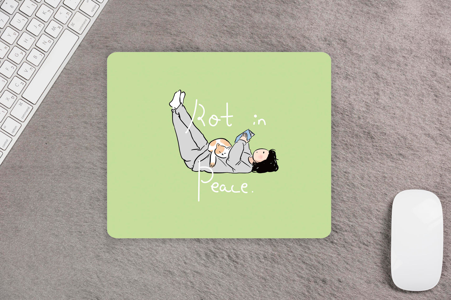 Rot in Peace with my Cat Mouse Pad