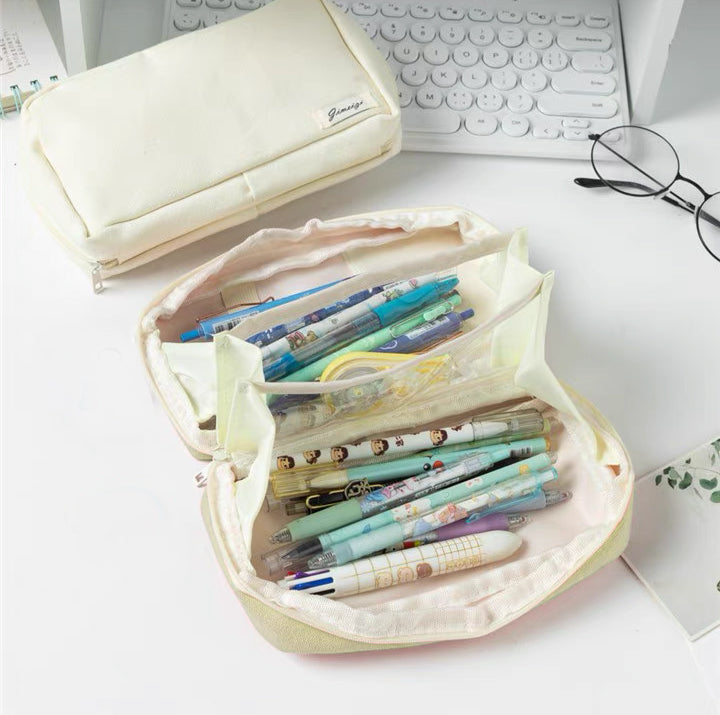 Journaling at a Café Pencil Case