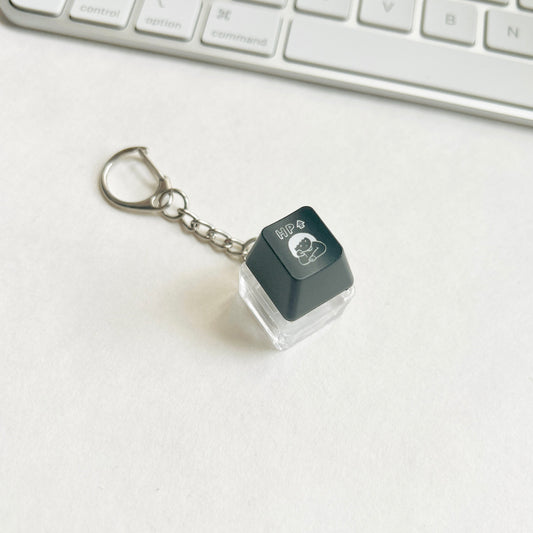 Miss Ng Yuk Keycap Clicker Glowing Keychain | HP+ (Zone out)