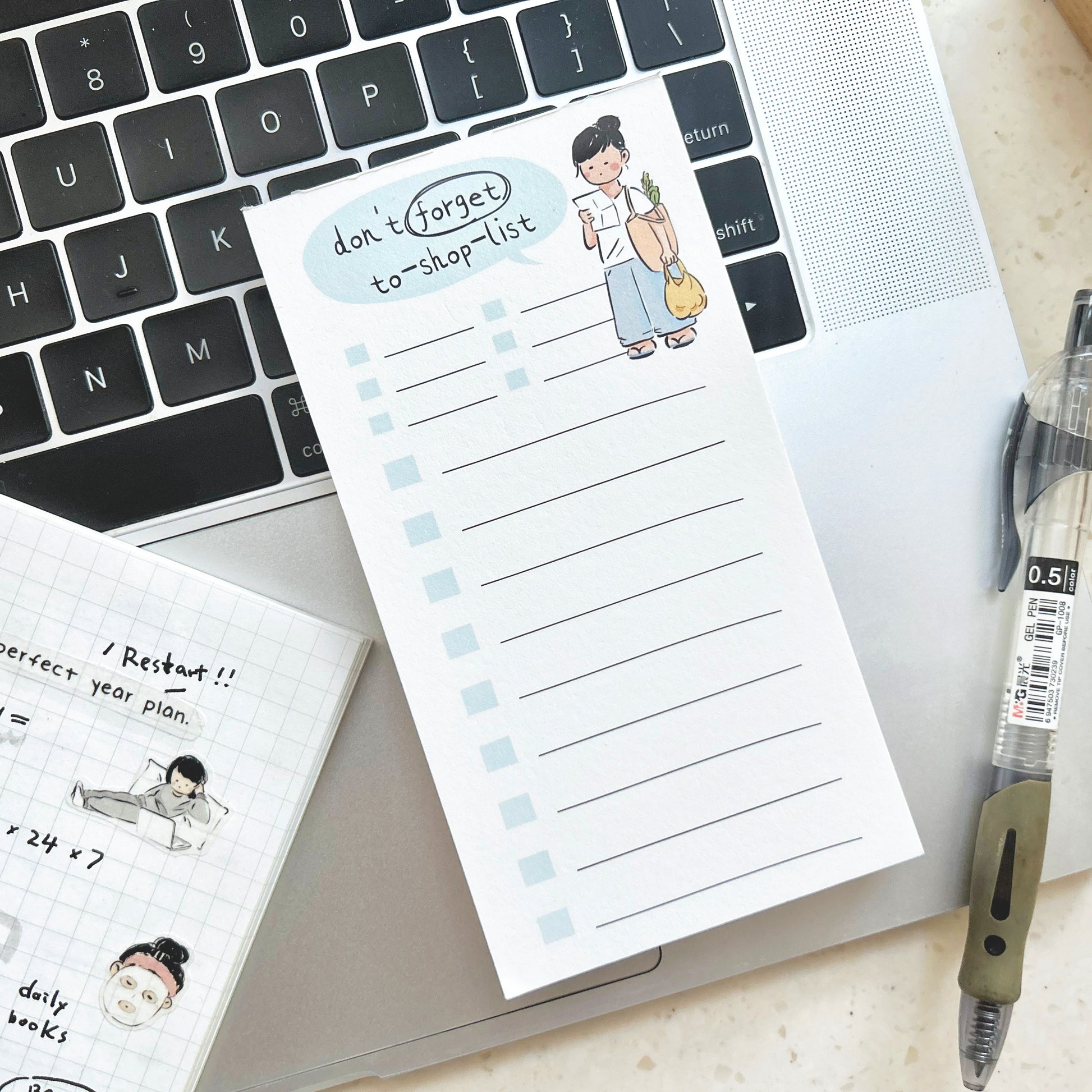 Miss Ng Yuk Don’t Forget To-Shop-List Memo Pad – PAPER GOODS BY DORIE