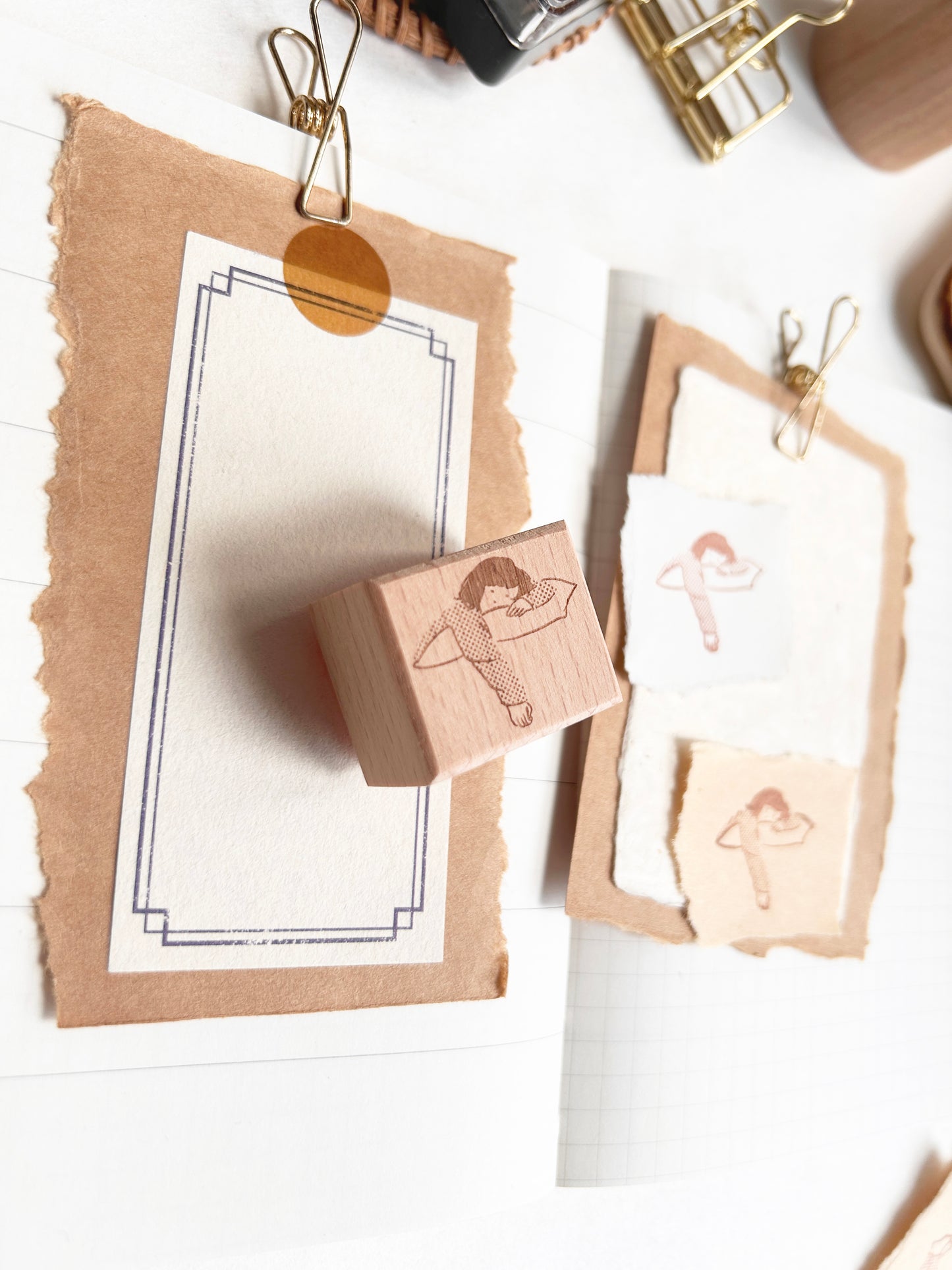 Miss Ng Yuk Lay on Cushion Stamp