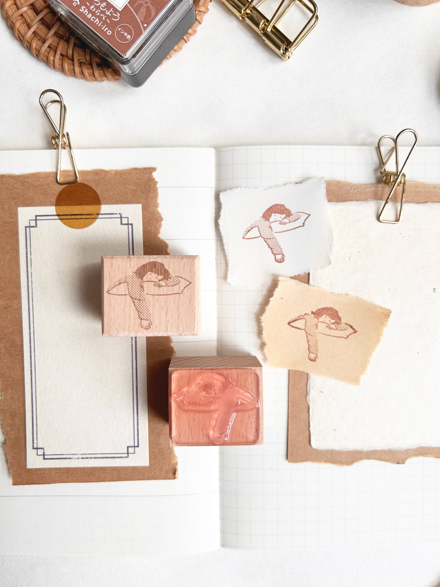 Miss Ng Yuk Lay on Cushion Stamp