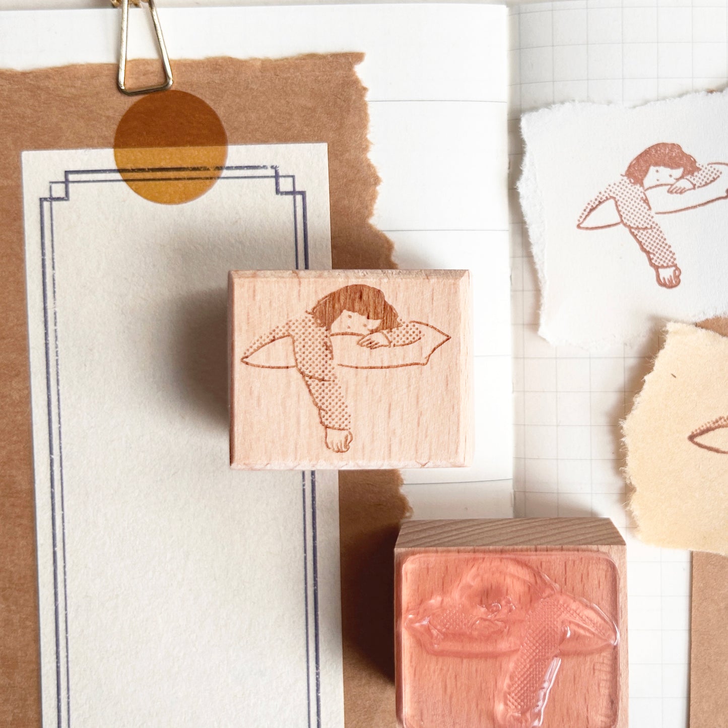 Miss Ng Yuk Lay on Cushion Stamp