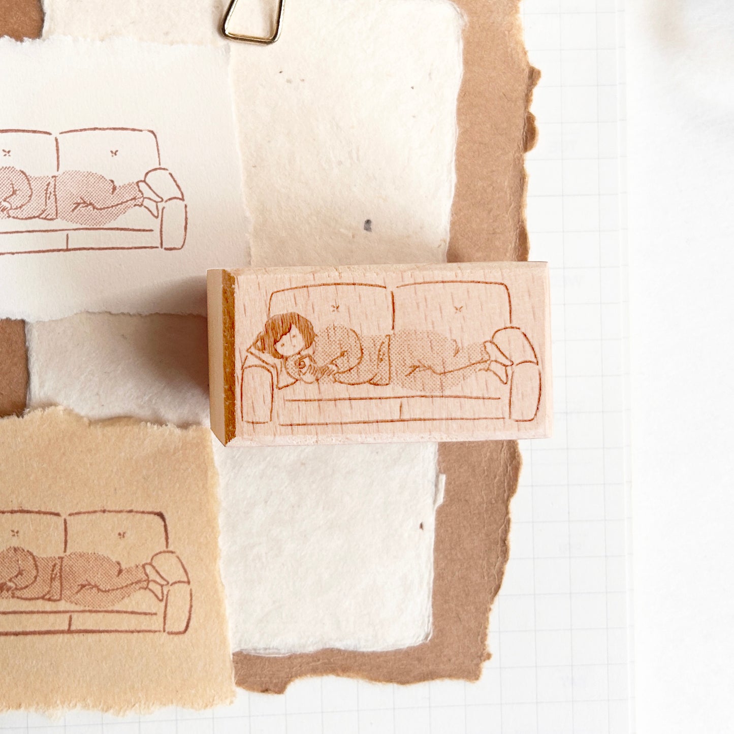 [RESTOCK ON 5/6] Miss Ng Yuk Rot in Sofa Stamp