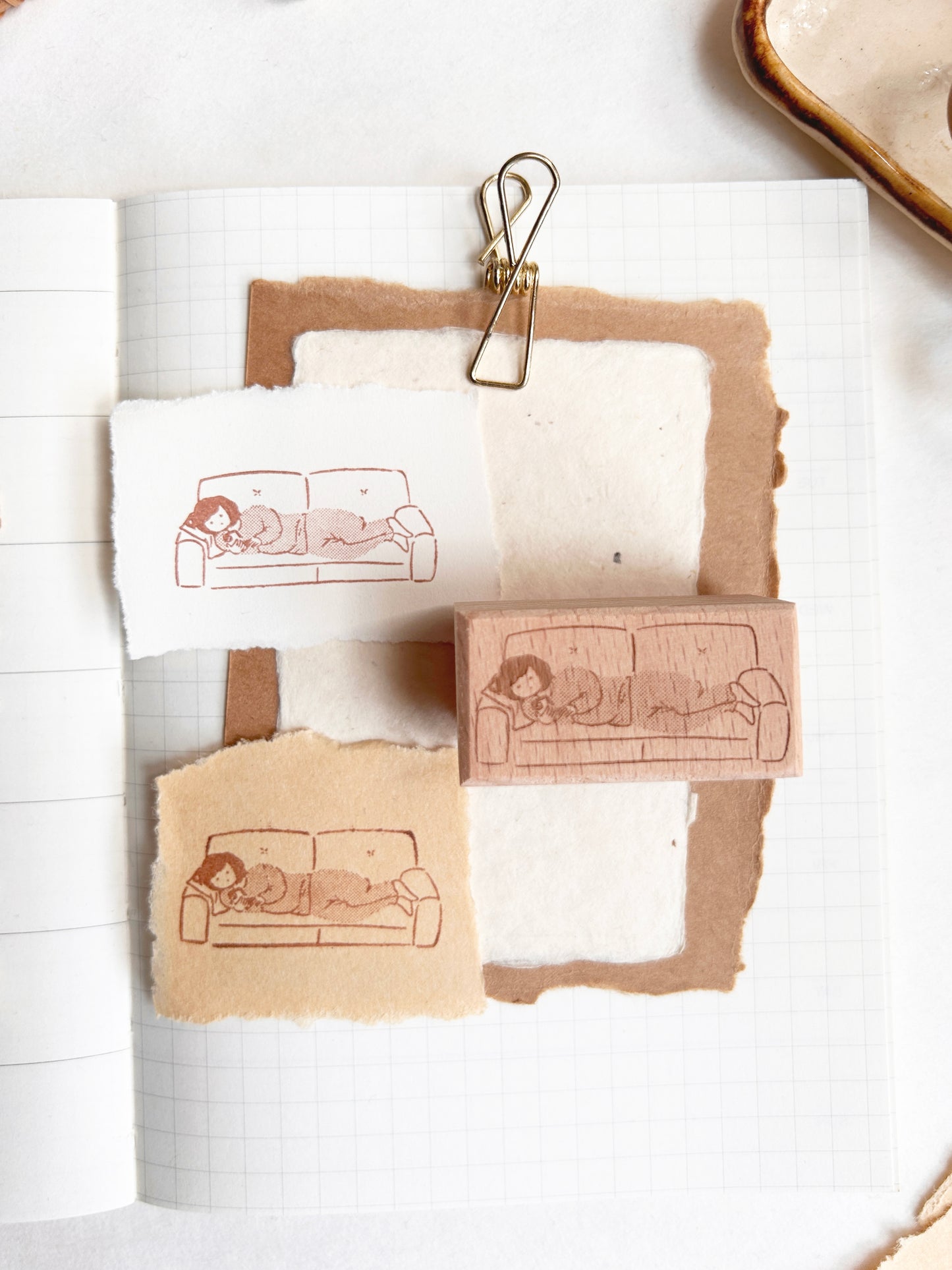 [RESTOCK ON 5/6] Miss Ng Yuk Rot in Sofa Stamp