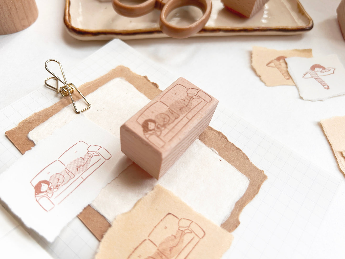 [RESTOCK ON 5/6] Miss Ng Yuk Rot in Sofa Stamp