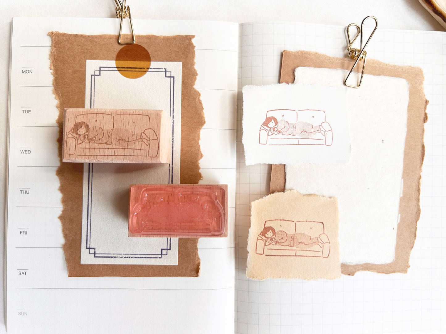 [RESTOCK ON 5/6] Miss Ng Yuk Rot in Sofa Stamp