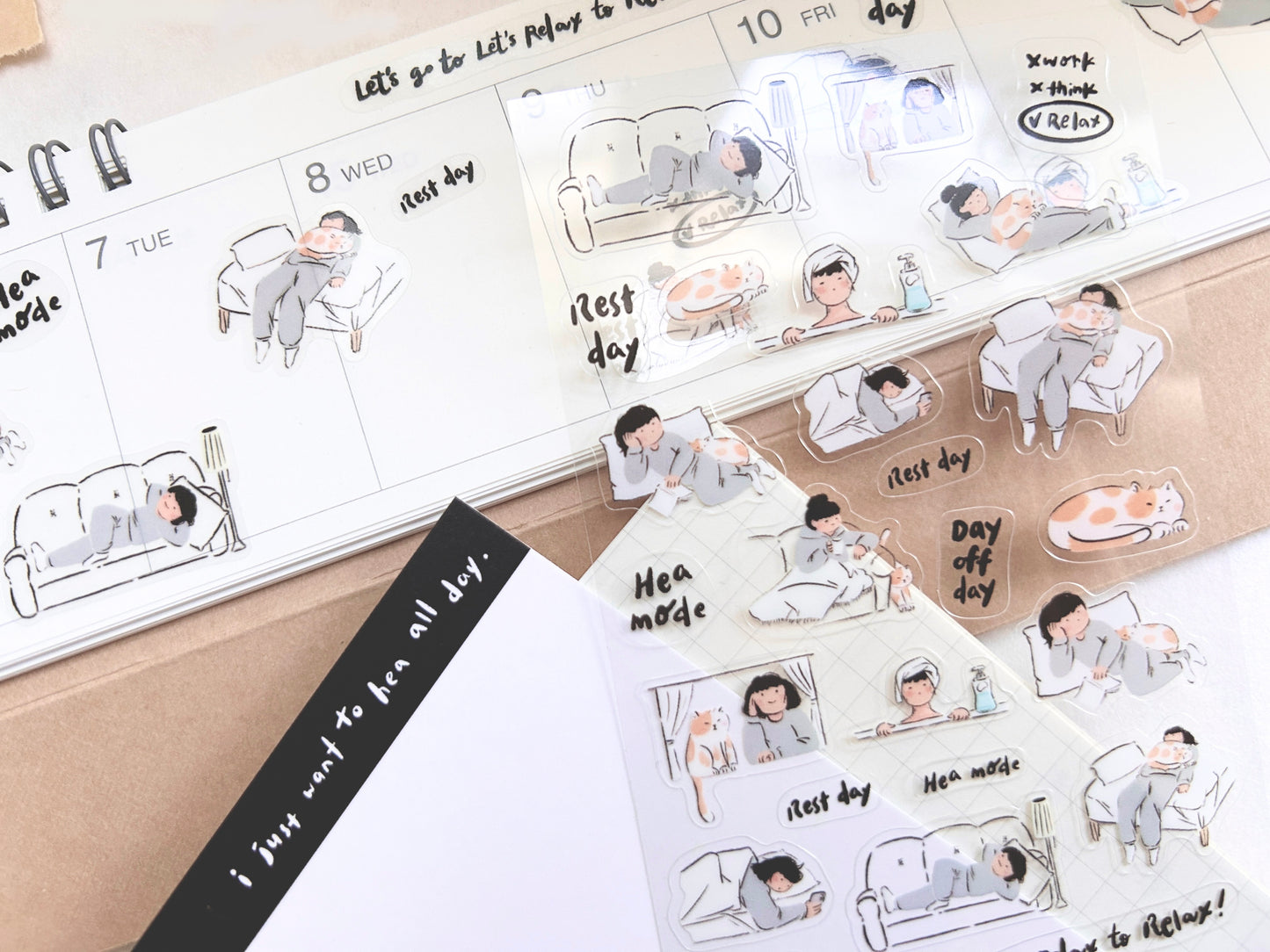 吳郁小姐 Vol.4 輕鬆小日子 | 貼紙