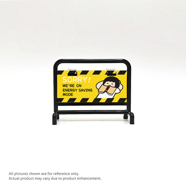 Warning Series Standee #3 Energy Saving Mode