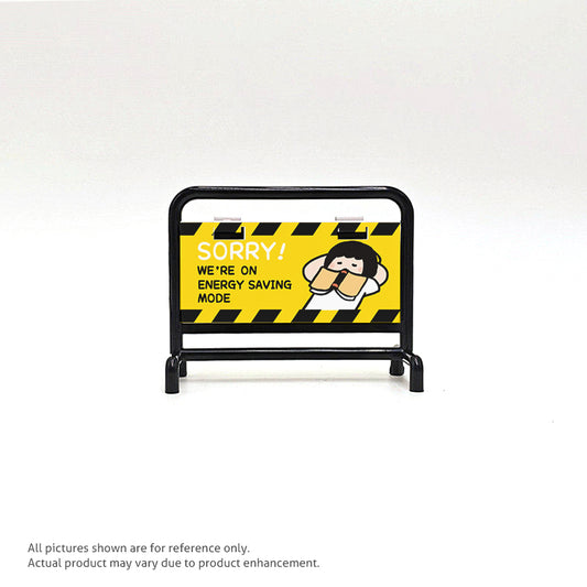 Warning Series Standee #3 Energy Saving Mode