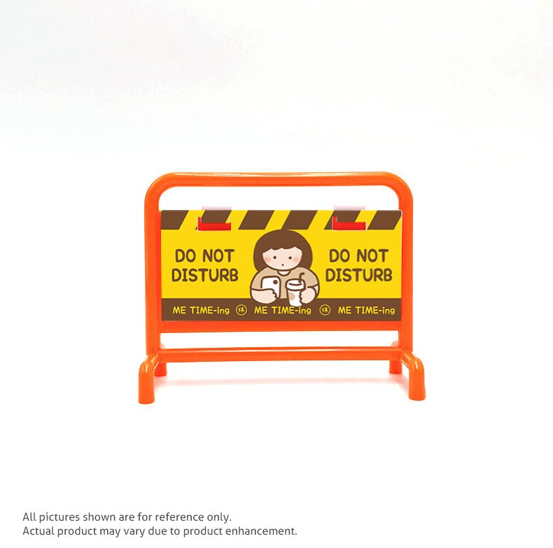 Warning Series Standee #1 Me Time-ing