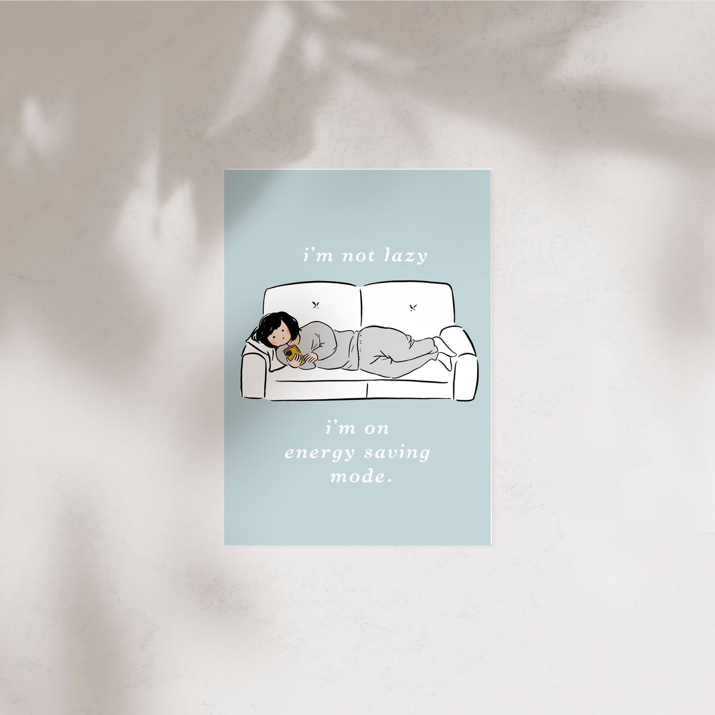 吳郁小姐省電模式 | 明信片