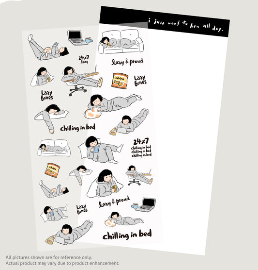 吳郁小姐 Miss Ng Yuk Vol.10 懶骨頭 | 貼紙